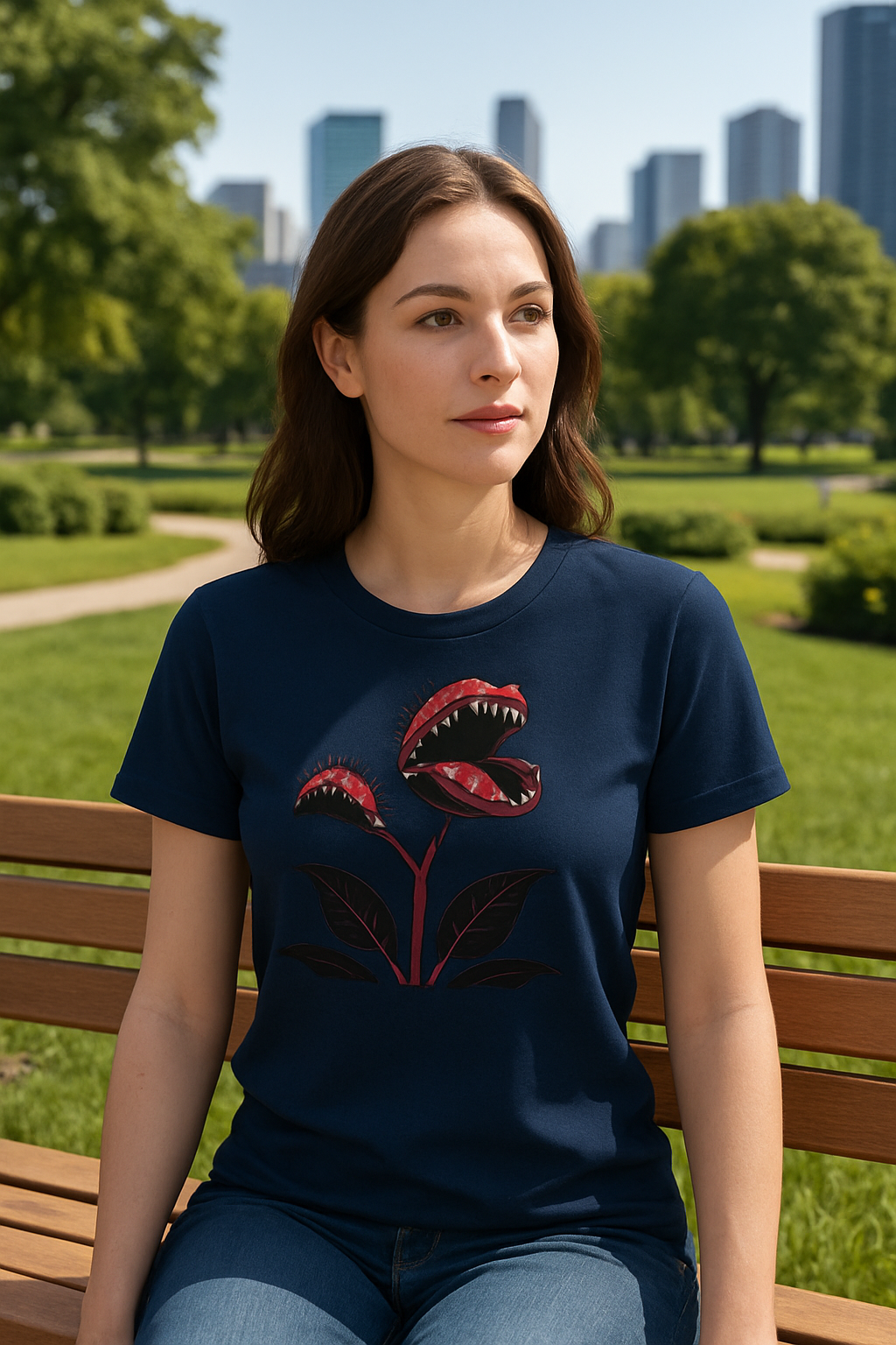 Lowkey Fatal Flora Women’s T-Shirt | Premium Streetwear Graphic Tee