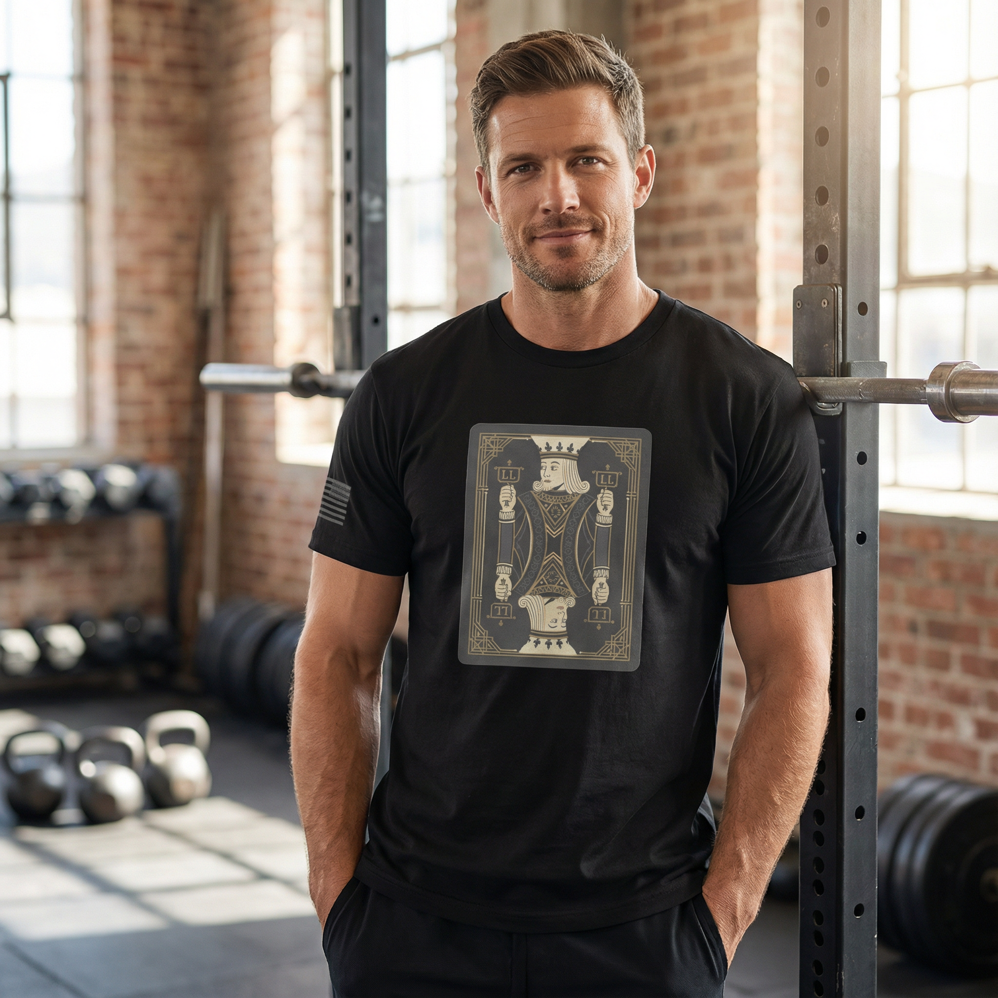 Lowkey King of Legends Men’s Graphic T-Shirt | Premium Cotton Streetwear Tee