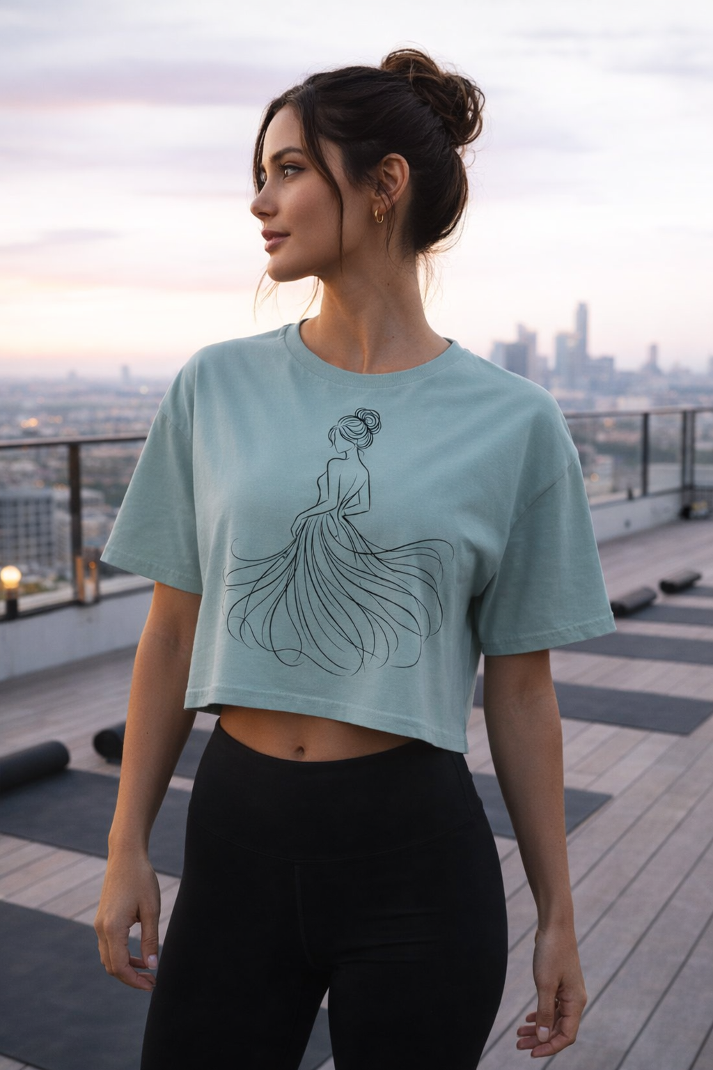 Lowkey Lady Women’s Crop Top | Premium Cotton Streetwear