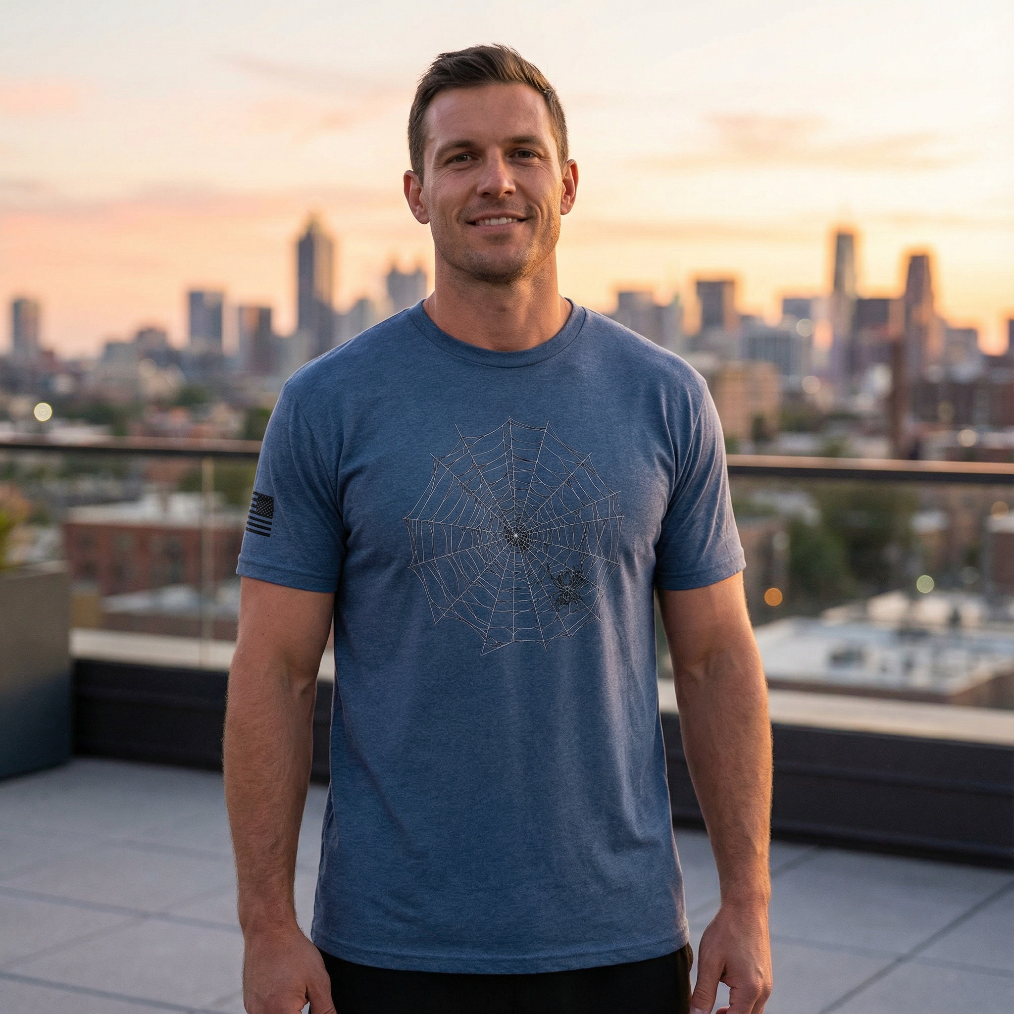 Lowkey Orb Weaver Men’s Graphic T-Shirt | Premium Cotton Streetwear Tee