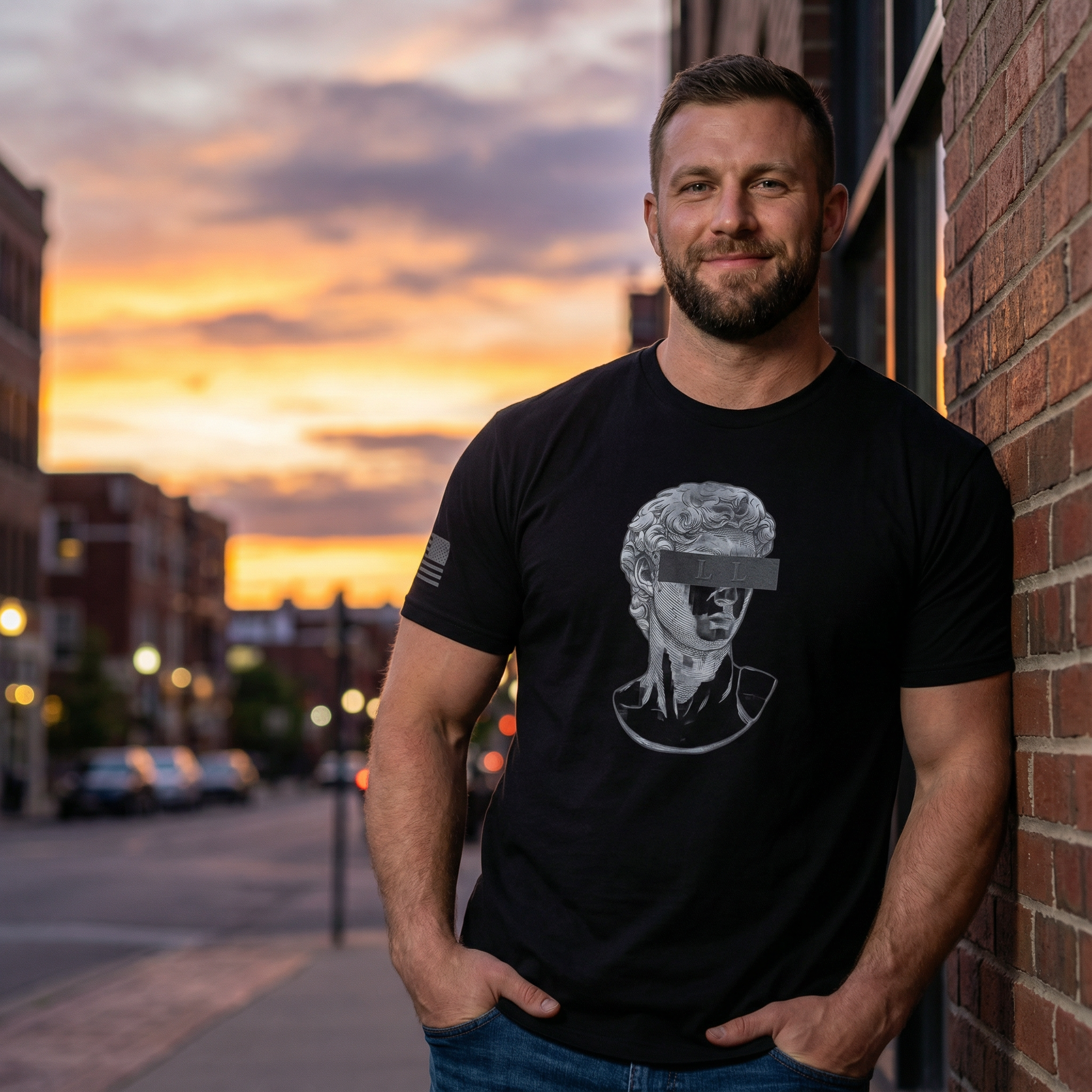 Lowkey Stoic Men’s Graphic T-Shirt | Premium Cotton Streetwear Tee