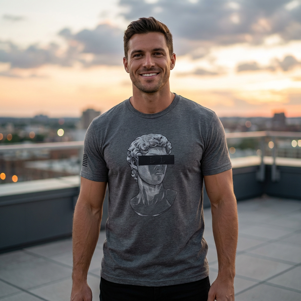 Lowkey Stoic Men’s Graphic T-Shirt | Premium Cotton Streetwear Tee