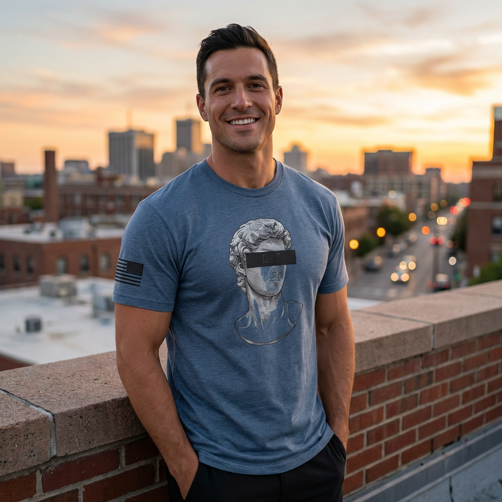 Lowkey Stoic Men’s Graphic T-Shirt | Premium Cotton Streetwear Tee