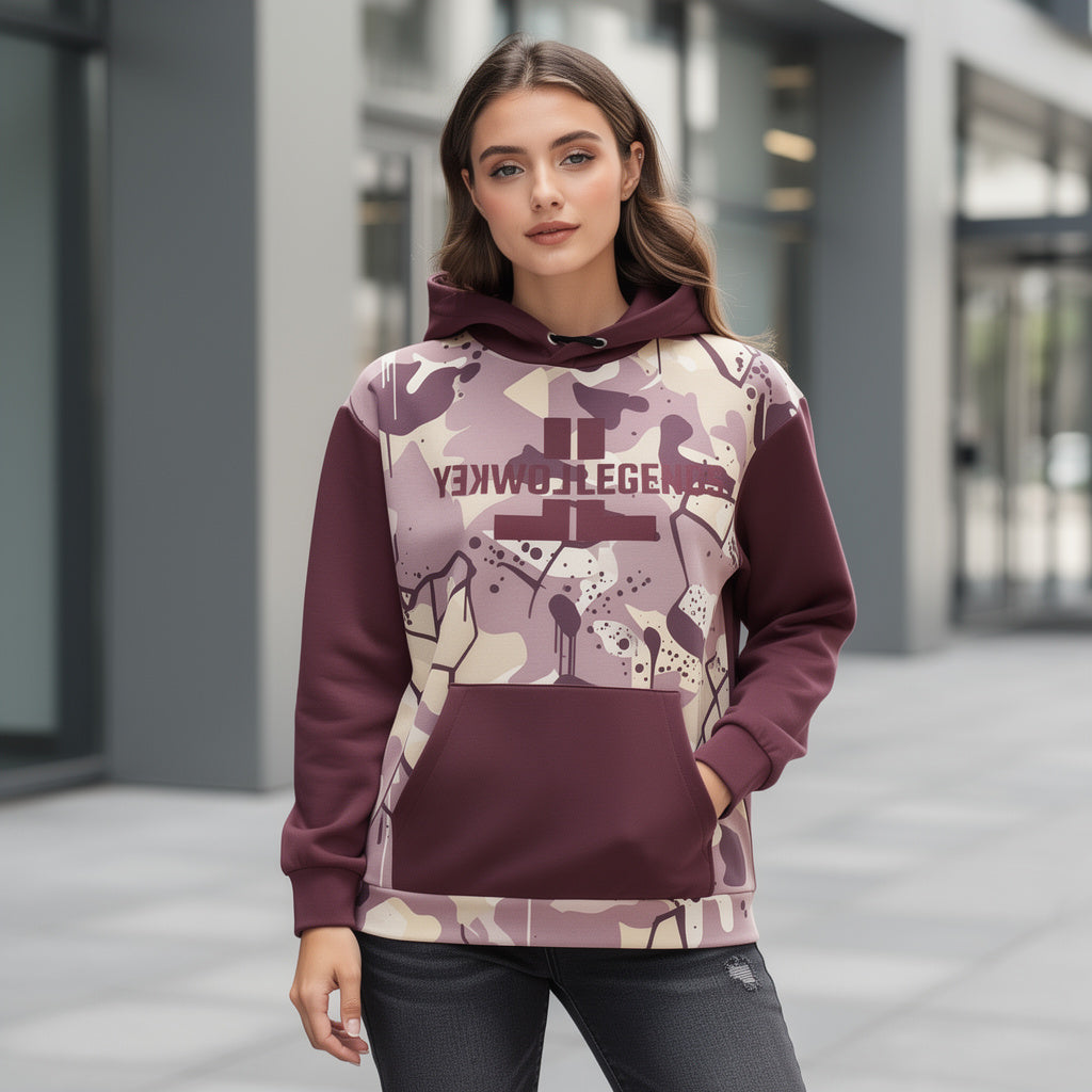 Phantom Rose Protocol Women’s Hoodie | Premium Streetwear Pullover